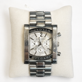 Pre Owned BVLGARI Assioma Chronograph Stainless Steel Watch Needs Battery