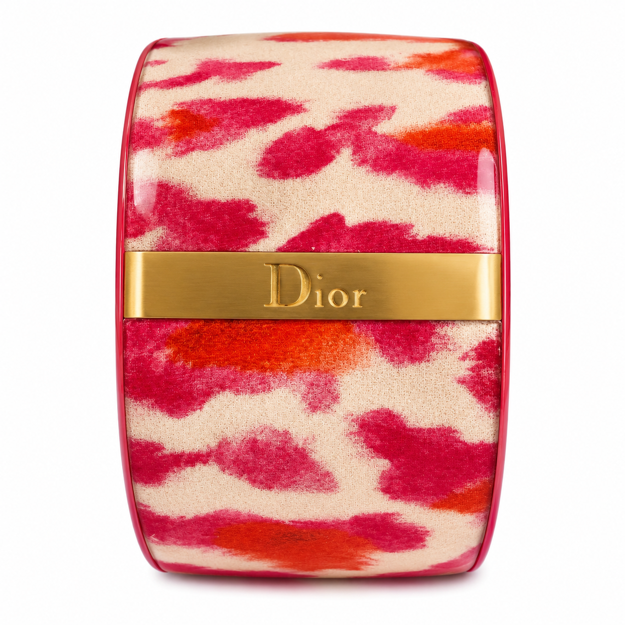 Christian Dior Wide Resin Logo Cuff Bracelet