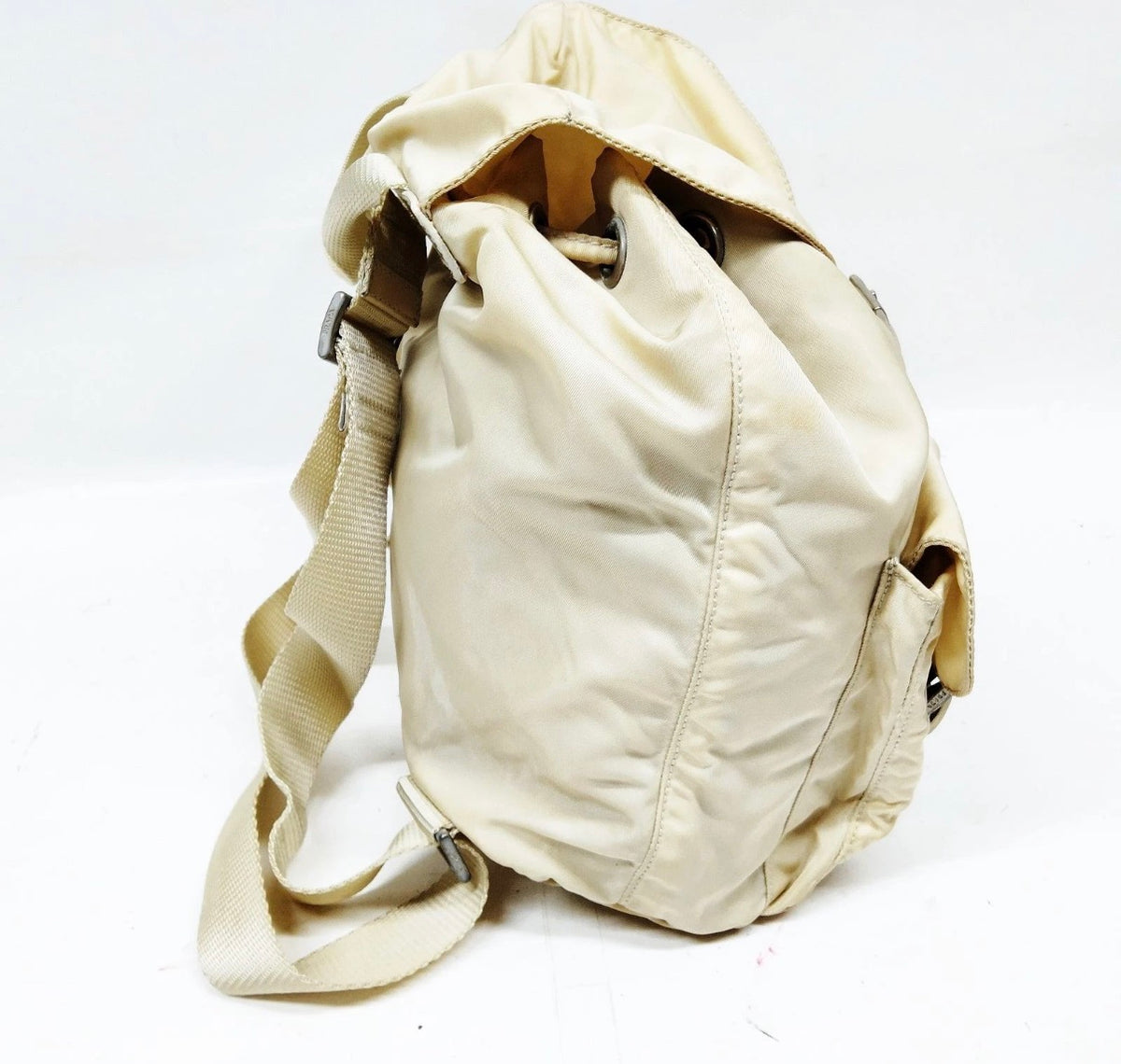 RARE VINTAGE PRADA TESSUTO DOUBLE POCKET BACKPACK