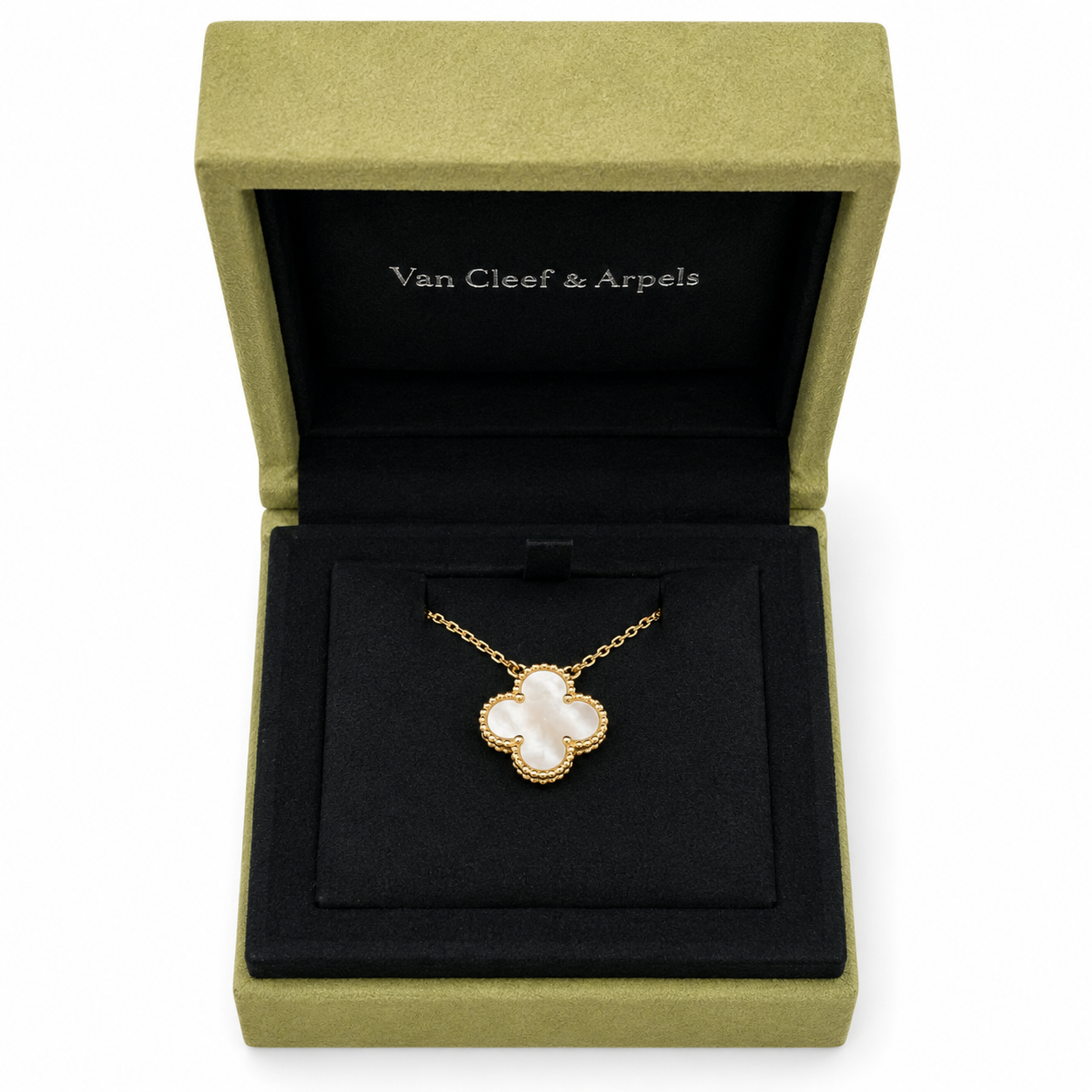 Van Cleef & Arpels Vintage Alhambra Mother-of-Pearl Necklace