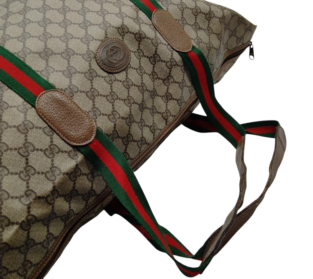 Vintage Gucci GG Supreme Web Tote Bag