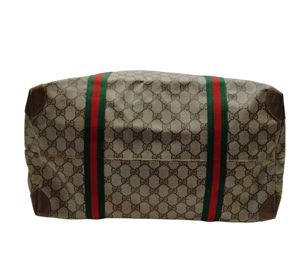Vintage Gucci GG Supreme Web Tote Bag
