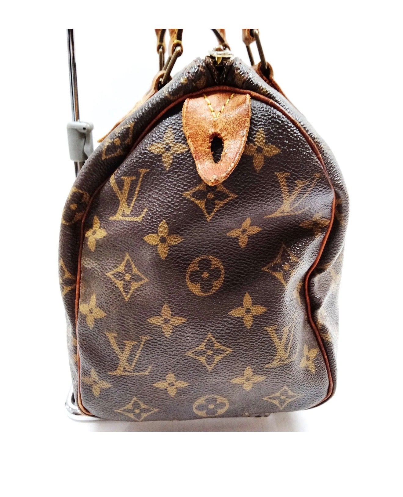 Louis Vuitton Speedy 25 Monogram Canvas Handbag