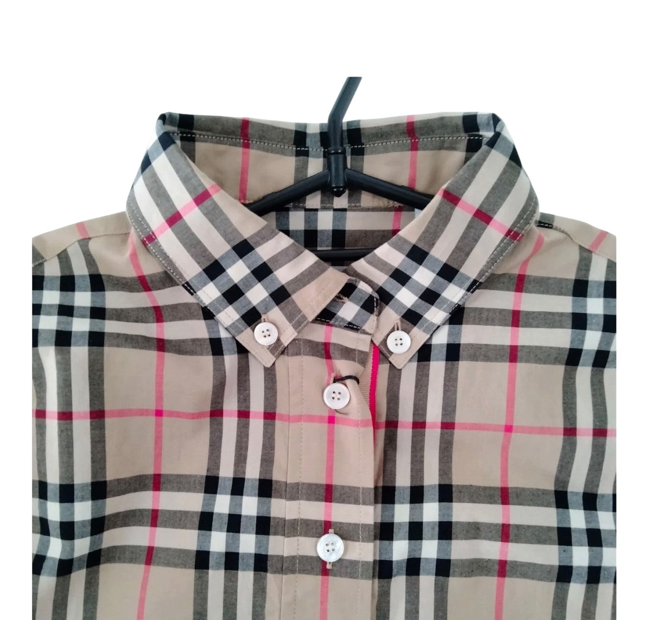 Burberry Vintage Check Shirt Dress