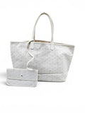 Goyard Saint Louis PM Tote – White Goyardine Canvas with Matching Pochette