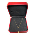 Cartier 18K Rose Gold Diamond Diamants Légers Necklace