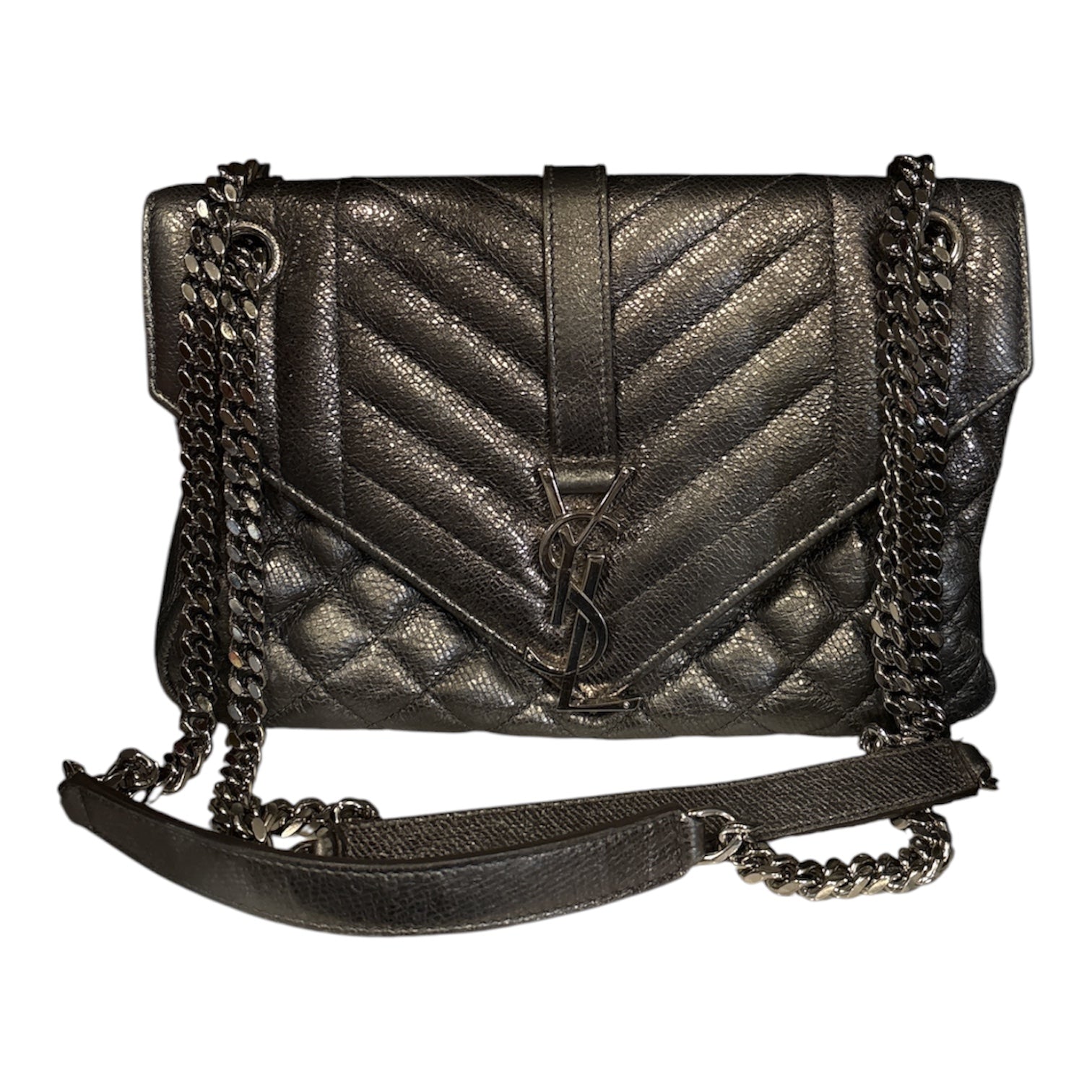 Saint Laurent Medium Envelope Chain Shoulder Bag