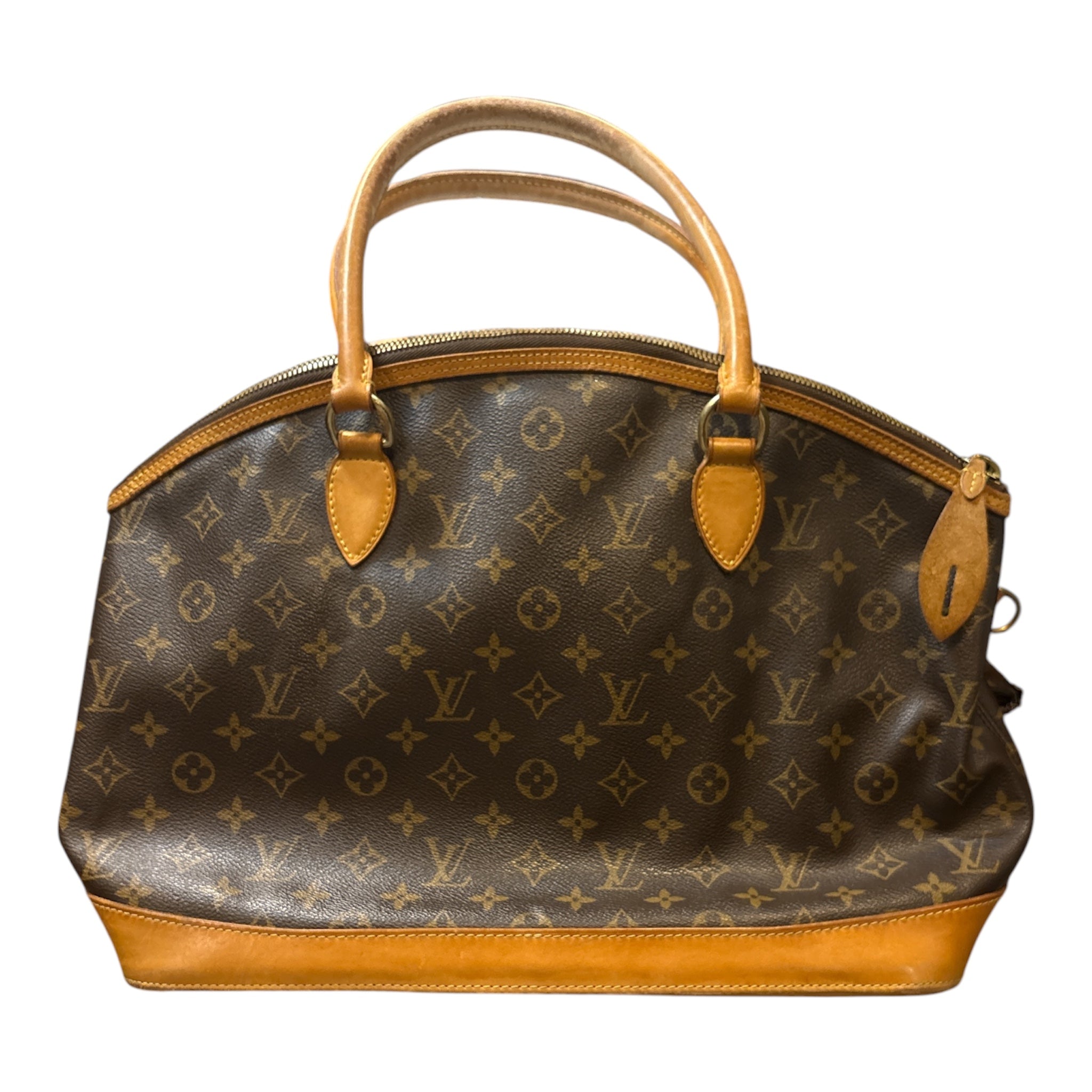 Louis Vuitton Monogram Lockit GM Tote Bag