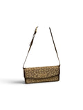 BK Vintage Celine Macadam Canvas Horse Carriage Shoulder Bag