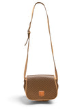 Celine Vintage Macadam Canvas Flap Crossbody Bag