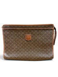 Celine Vintage Macadam Canvas Clutch