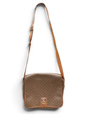 BK Vintage Celine Macadam Canvas Gancini Flap Crossbdy bag