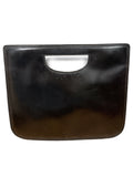 Loewe Vintage Black Nappa Leather Cutout Clutch Bag