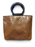 BK Celine Vintage Macadam Vinyl Tote Bag